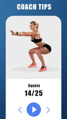 Home Workout for Women android App screenshot 2